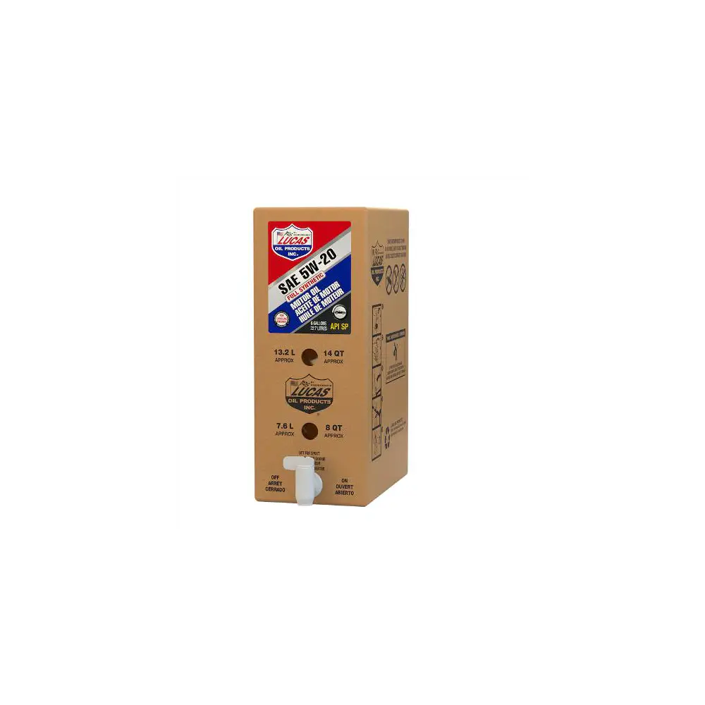 Synthetic SAE 5W-20 Motor Oil - 6 Gallon Box - LOP18004